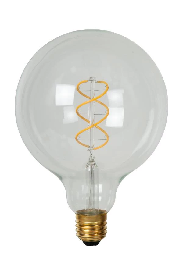 Lucide G125 - Ampoule filament - Ø 12,5 cm - LED Dim. - E27 - 1x4,9W 2700K - Transparent - éteint